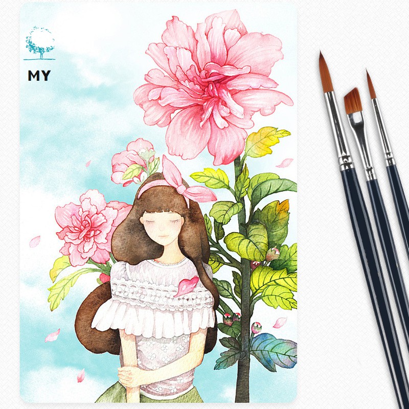 Bộ Màu Nước 24 Màu Cho Bé