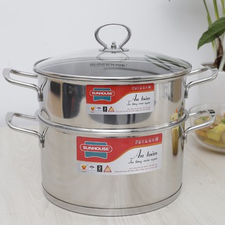 BỘ NỒI XỬNG INOX SUNHOUSE SSP25124