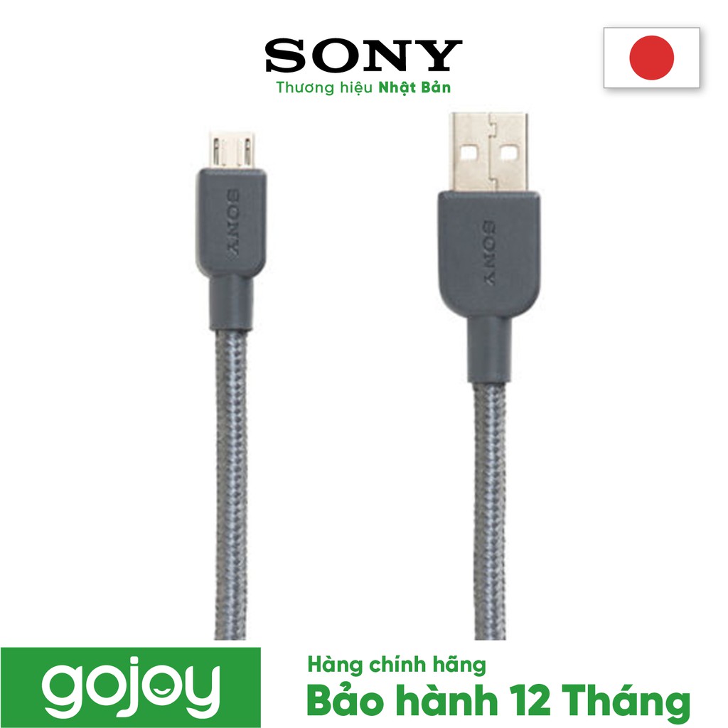 Cáp MICRO USB 1.5m SONY CP-ABP150 3 màu - Bảo hành chính hãng 12 tháng