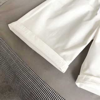 QUẦN SHORT KAKI TRẮNG FORM UNISEX (hình chụp thật)