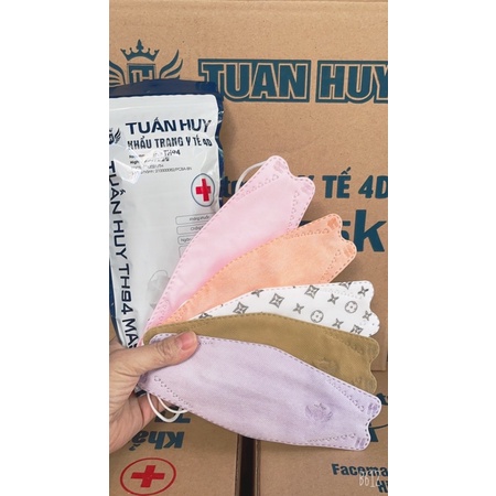 [TP HCM] Q5 Combo 50 cái khẩu trang đủ màu hàng loại dày