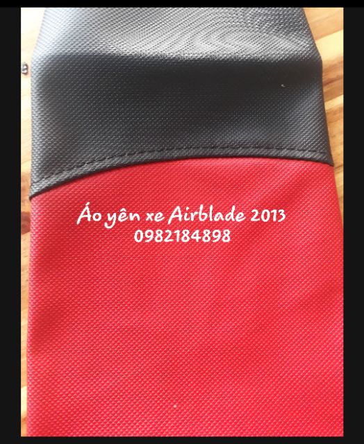 Áo yên xe Airblade 2013-2014-2015 tặng kèm bọc chân chống xe.