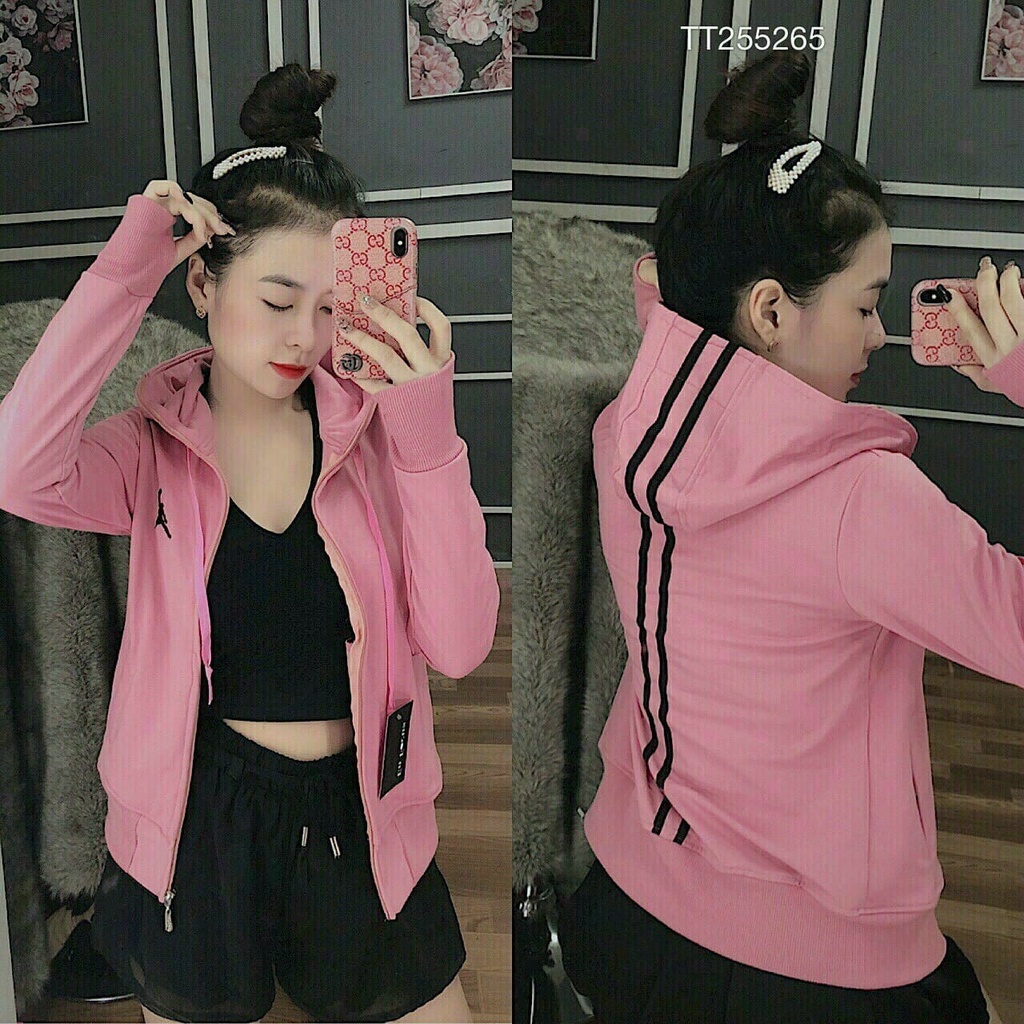 Áo Khoác Da Cá nữ chóng nẵng - chay viền