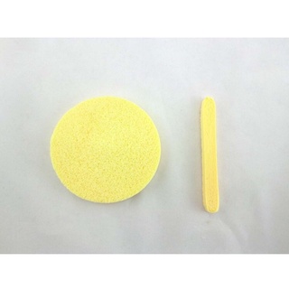 Bông mút bọt biển rửa mặt Chivey chính hãng/Bông nở - Bọt biển 12 miếng / Miếng mút rửa mặt bọt biển dạng