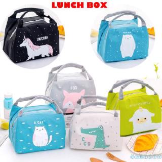 Túi vải canvas đựng cơm trưa giữ nhiệt tiện lợi cho picnic
