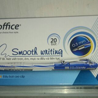 Bút bi File office FO 03 (hộp 20 bút)