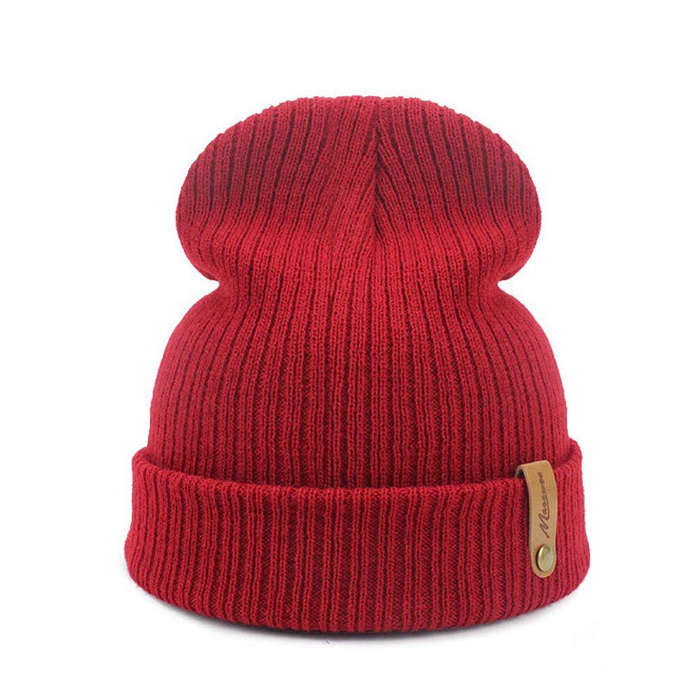 Mũ Len Beanie Dễ Thương 5 Màu Lựa Chọn