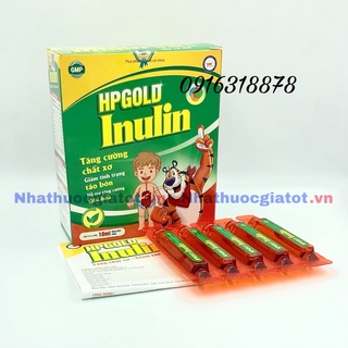 HP Gold Inulin Hỗ Trợ Tăng Cường Tiêu Hoá Hộp 20 Ống