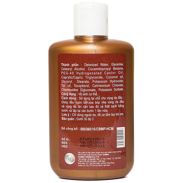 Dầu Gội Sạch Gàu Mintar Liquid 150ml- Dr. Hoàng Vũ