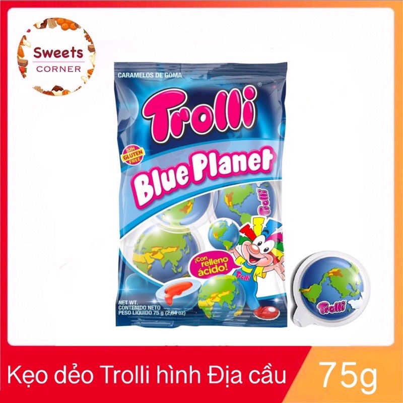 Kẹo dẻo Trolli Quả đất và Con mắt gói 4 viên