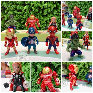 Bộ sưu tập nhựa đặc 6 siêu anh hùng avenger ( ảnh&clip thật )