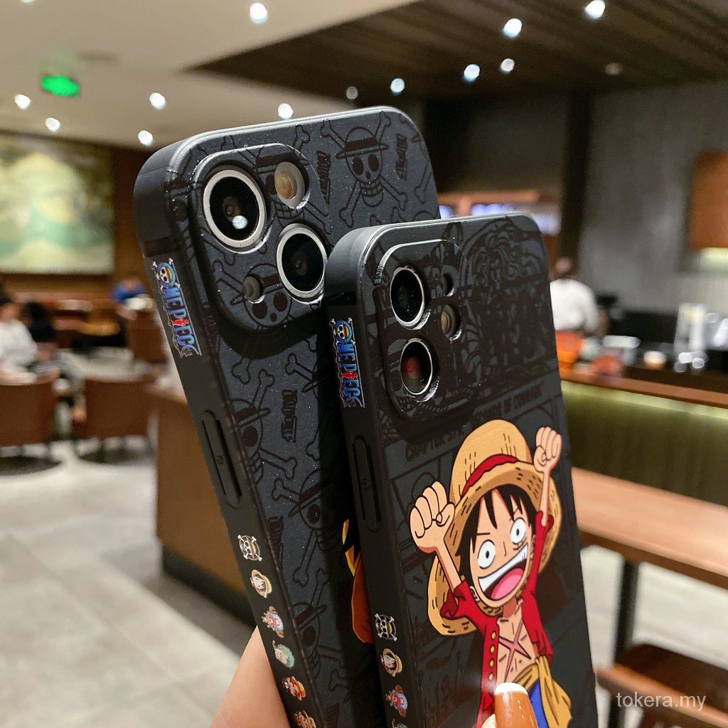 Ốp Điện Thoại Silicone In Hình One Piece Cho iPhone 14 13 Pro Max iPhone 11 xr iPhone xr 13 X SE 2020 6 8 i11 12 xr XS