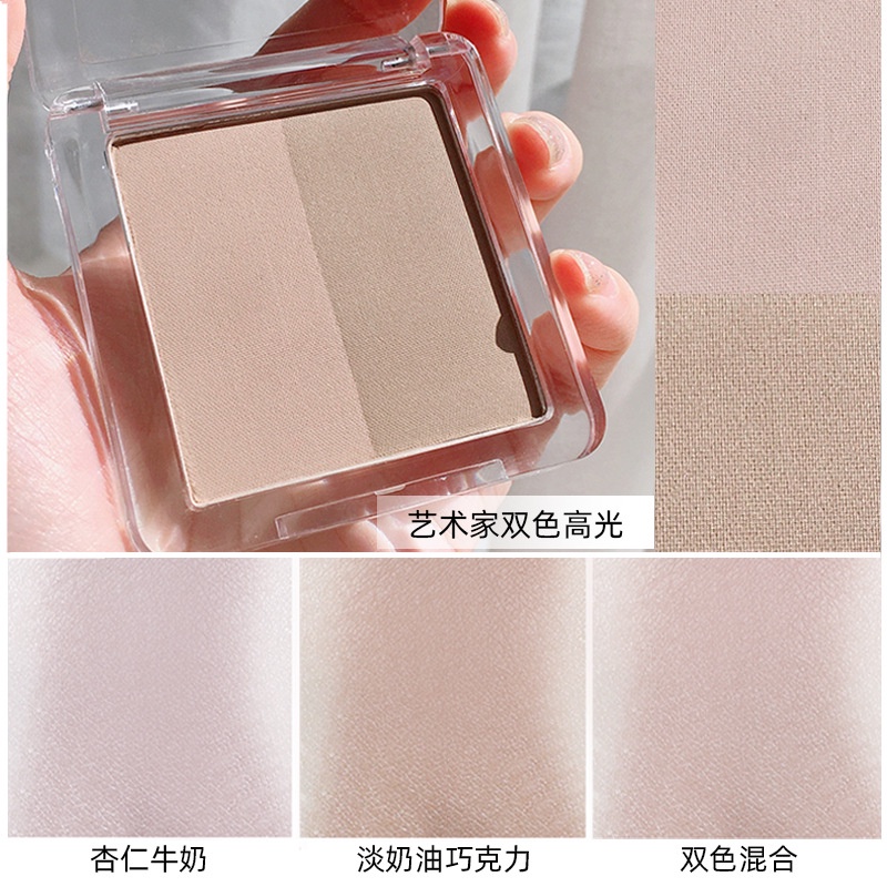 Phấn bắt sáng Xuxu lấp lánh tự nhiên hai màu lựa chọn