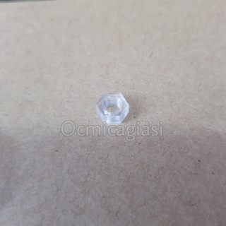 Combo 20 đai ốc mica M6 trong suốt