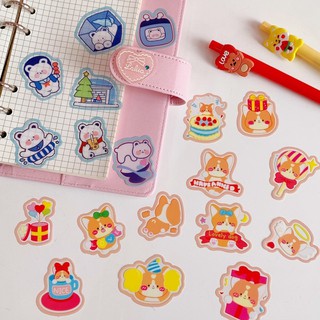 Set 40 sticker PVC chống nước