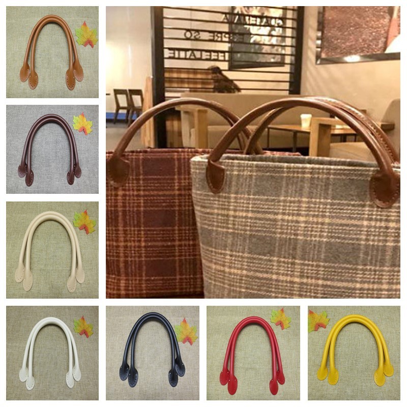 1 Cặp Dây Da Thay Thế Cho Túi Xách 40CM DIY