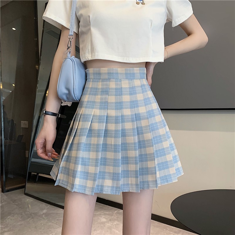 Chân Váy Ngắn Sọc Ca Rô Thời Trang Nữ Tính | BigBuy360 - bigbuy360.vn