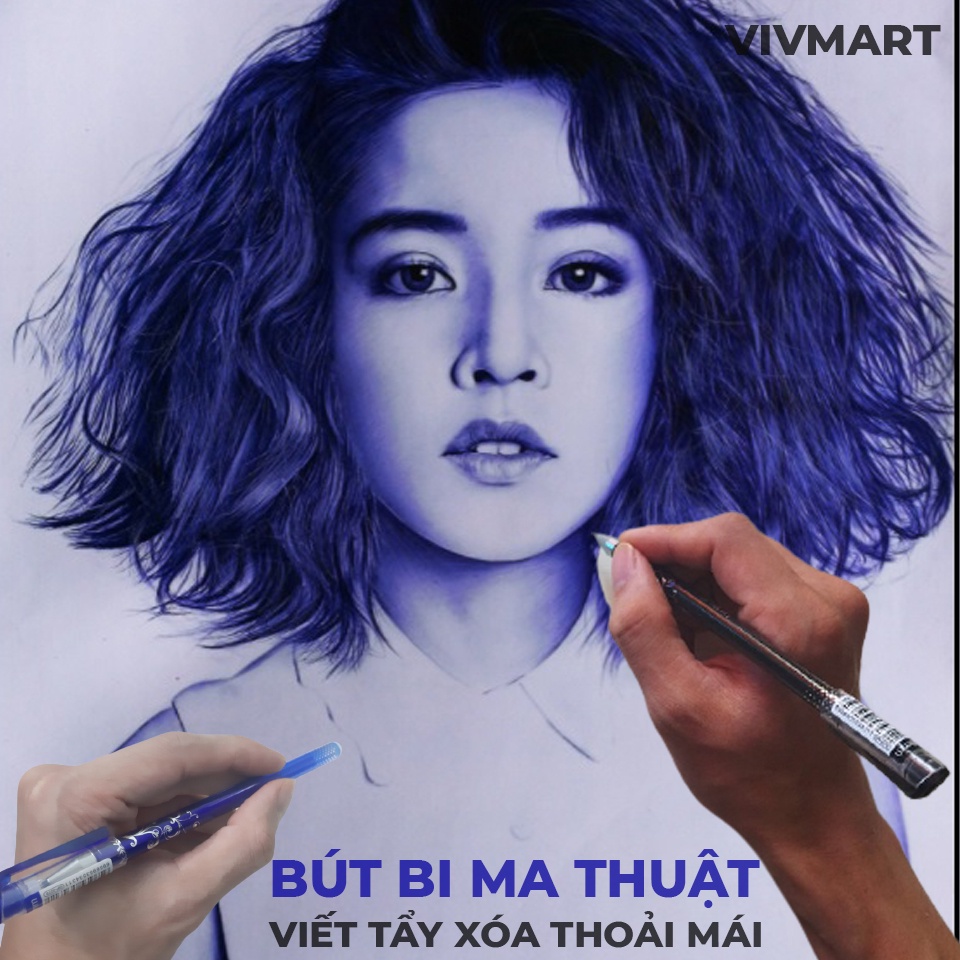 ✅ [GIÁ SỈ] BÚT BI THẦN KỲ - VIẾT XONG TẨY XÓA ĐƯỢC DỄ DÀNG