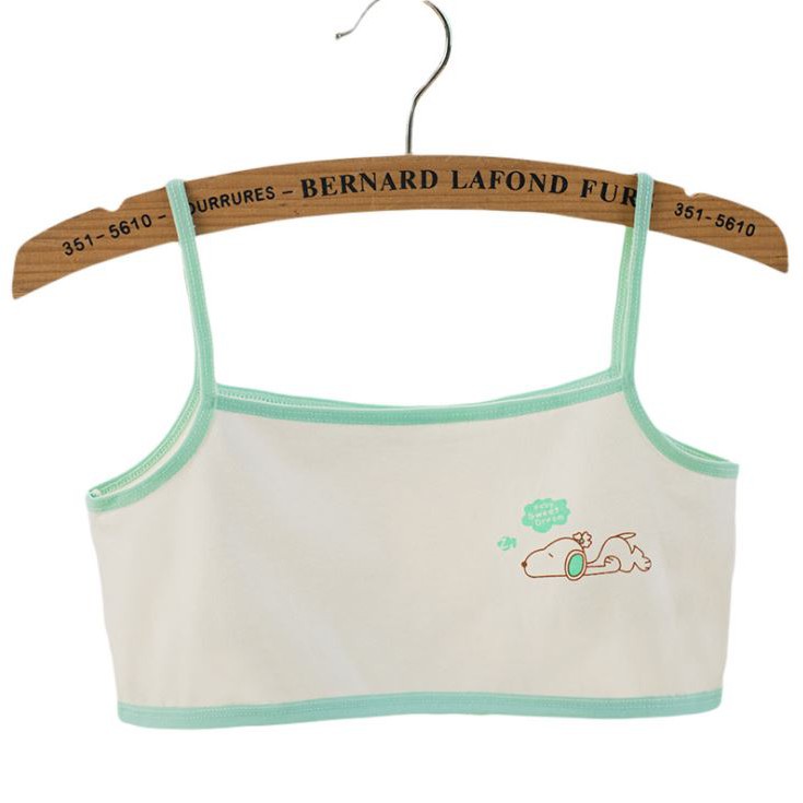 【 3 Cái Mua Sắm Tối Thiểu 】 1 Chiếc Cá Tuyết☑️ Áo Lót Trơn Cho Bé Gái 9-12-15 Tuổi