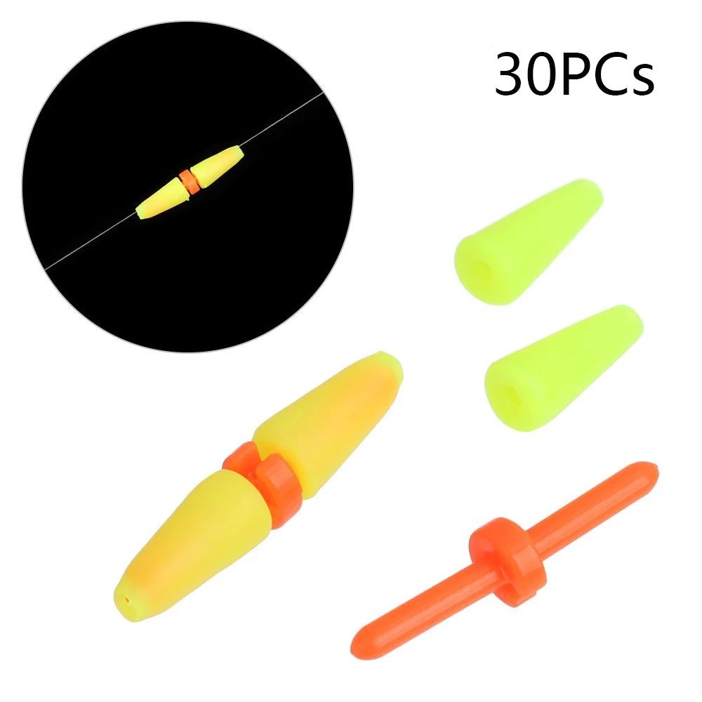 Set 30 phụ kiện chặn phao câu cá chống gió hiệu quả