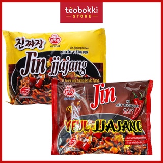 Mì tương đen Jin Jjajang (cay/không cay) Ottogi 135g