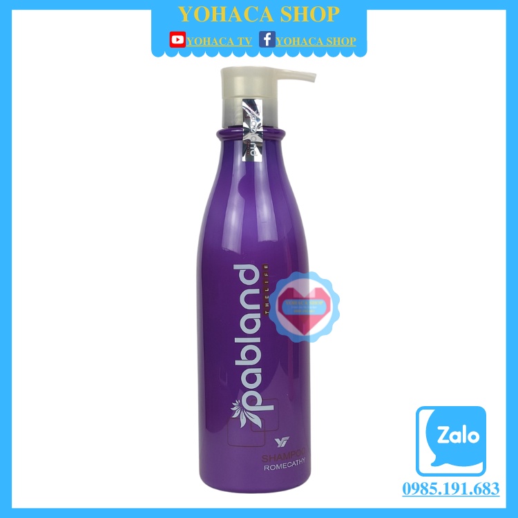 ✅Cặp Dầu Gội Xả Pabland Mềm Mượt 750ml