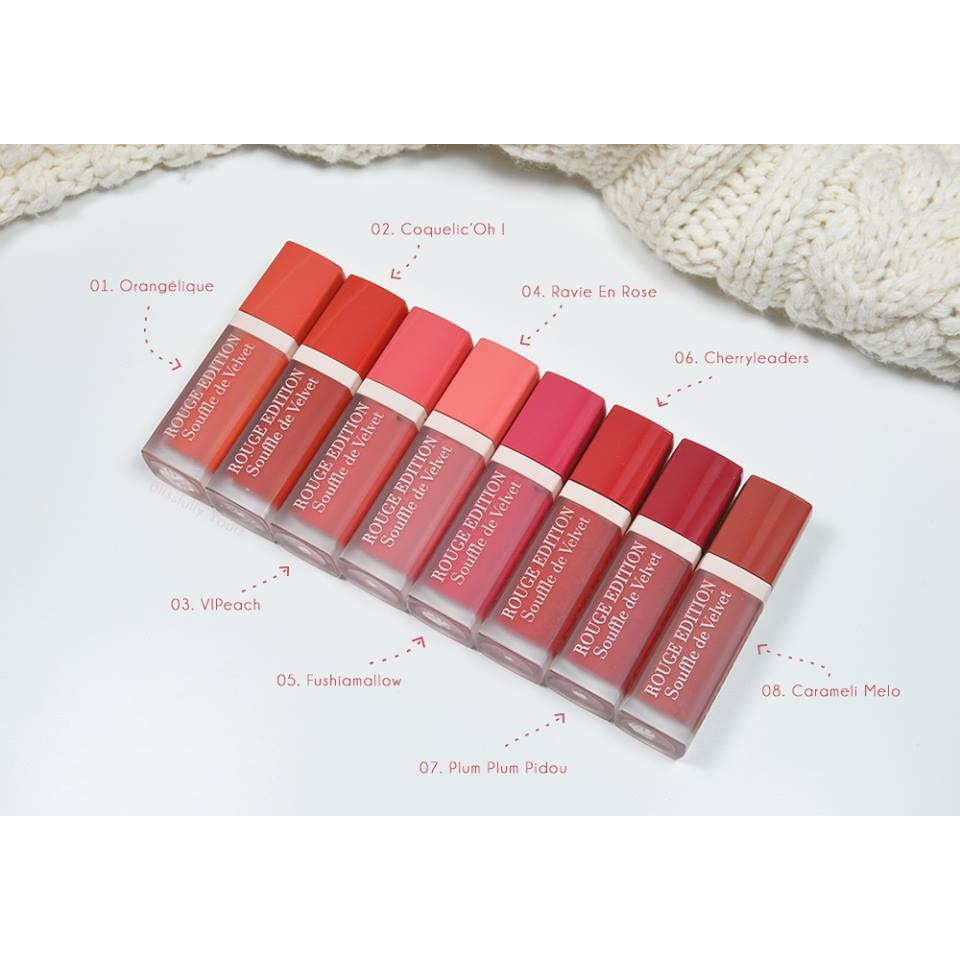 Sale Son Bourjois Rouge Edition Souffle De Velvet