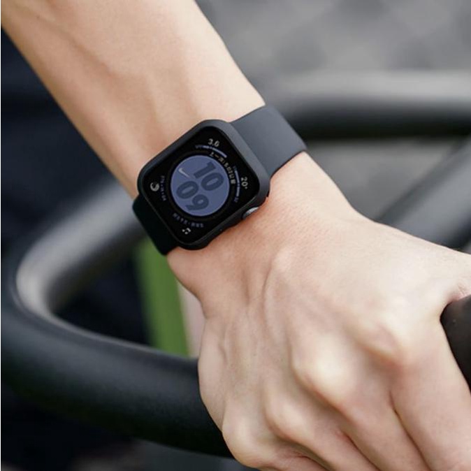 Kính cường lực cứng chống trầy xước bảo vệ màn hình đồng hồ apple 40mm iwatch 4 5 - Black, 38mm