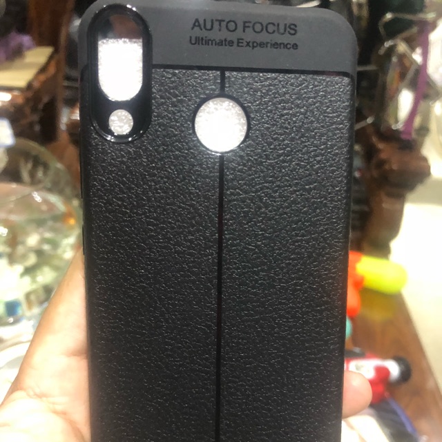 Ốp lưng Asus ZE620KL dẻo đen giả da