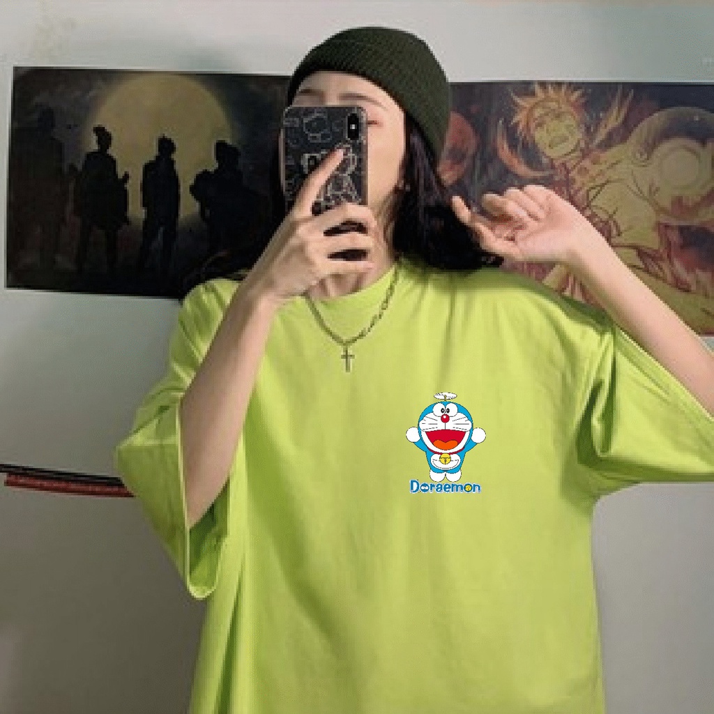 Áo thun Doraemon, Doremon logo nhỏ dễ thương cute