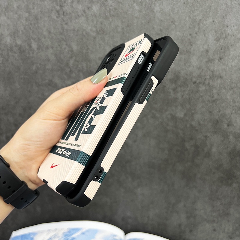 Ốp Điện Thoại Silicon Mềm Chống Sốc Phối Vải Thời Trang Cho iPhone 14 13 12 11 Pro Max XS XR X