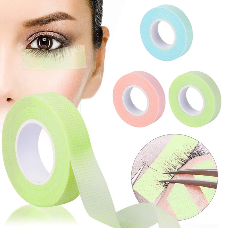 1 Cuộn Băng Keo Dán Lông Mi Giả Không Dệt Chống Dị Ứng Dễ Xé Dùng Trong Nối Mi