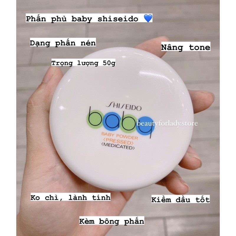 PHẤN PHỦ KIỀM DẦU BABY SHISEIDO