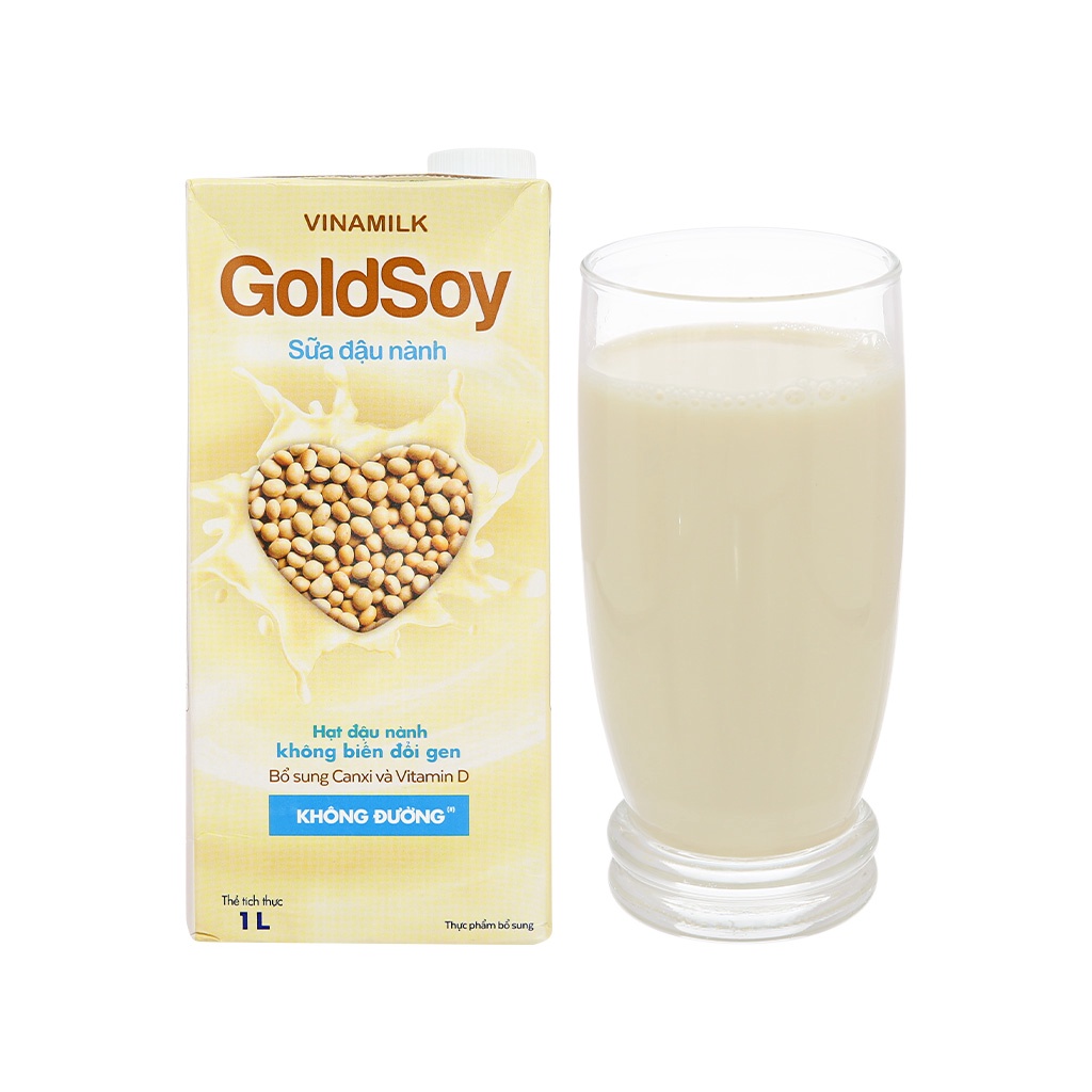 Sữa đậu nành Vinamilk Goldsoy 1lít