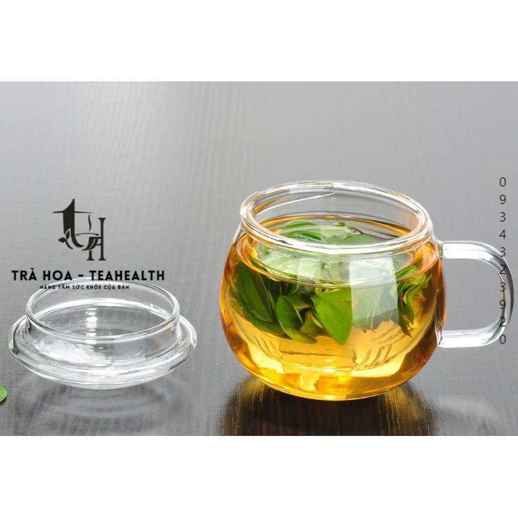 Cốc Pha Trà Thủy Tinh Có Lõi Lọc Cao Cấp 350ml