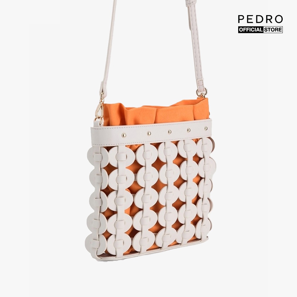 PEDRO - Túi đeo chéo nữ Braided Textured Drawstring PW2-76610028-03