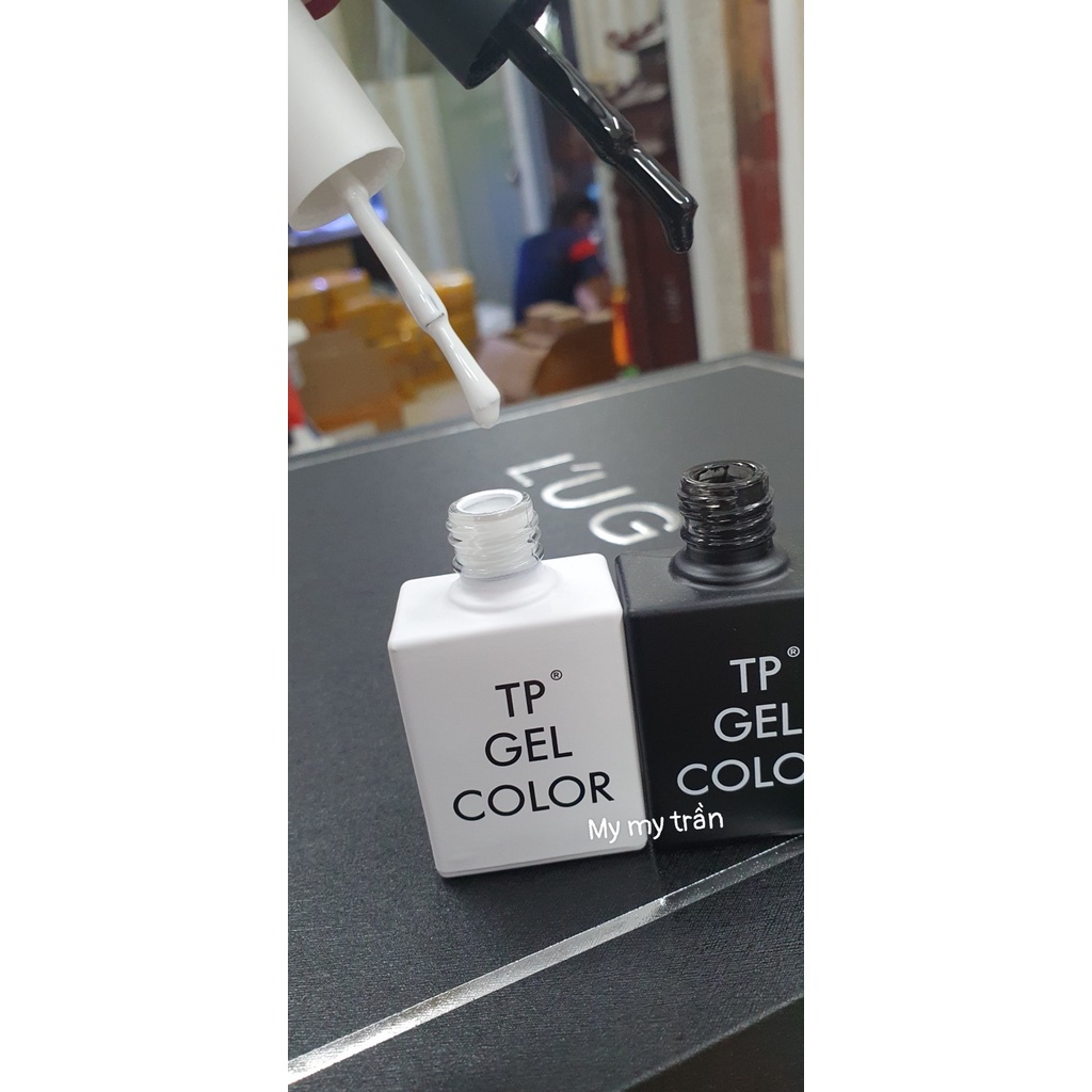 Sơn Gel Móng Tay màu Trắng, Đen Tp cao cấp