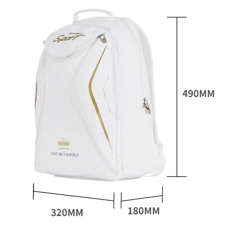 Kawasaki Set 3 Túi Đựng Vợt Cầu Lông Cỡ Lớn Đa Năng Cho Nam Nữ