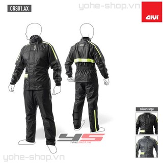 Áo mưa bộ givi crs01 áo mưa givi