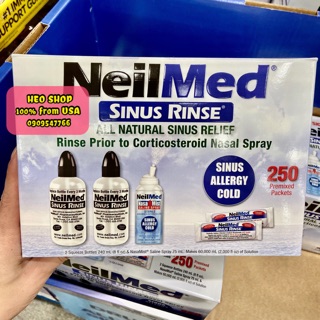 Bộ rửa mũi thần thánh Neilmed