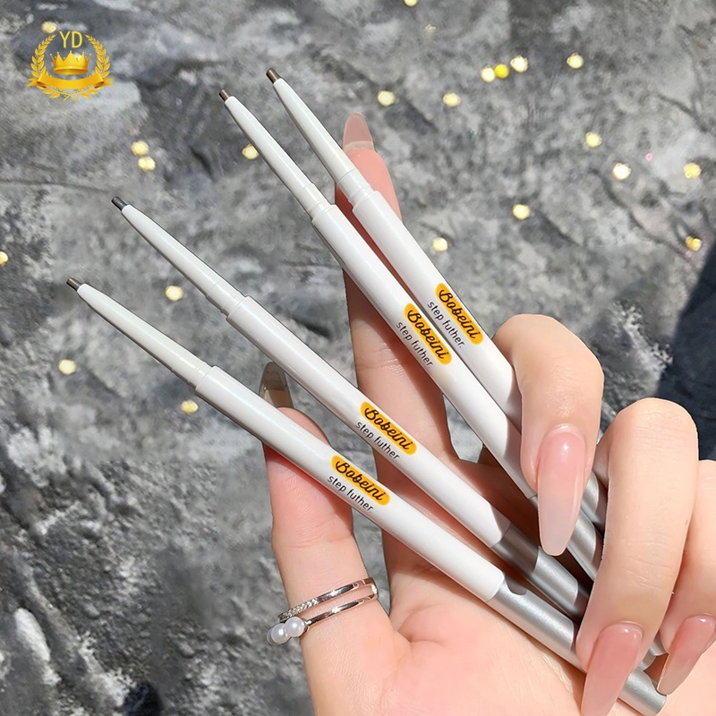 Bút Chì Kẻ Lông Mày Hai Đầu Chống Mồ Hôi Tự Nhiên Cho Học Sinh