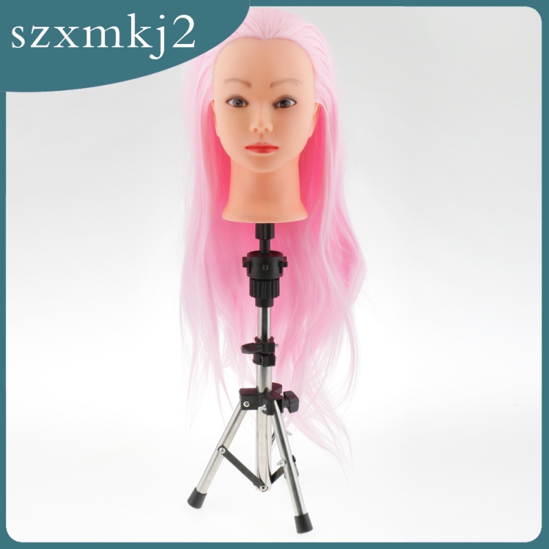 Đầu Ma Nơ Canh Gắn Tóc Giả Bền Bỉ Có Thể Điều Chỉnh Hỗ Trợ Luyện Tập Làm Tóc szxmkj2