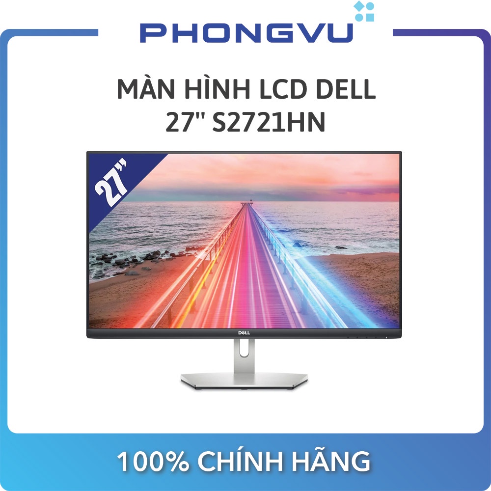 Màn hình LCD Dell 27'' S2721HN (1920x1080, IPS, 75Hz, 4ms, AMD FreeSync)