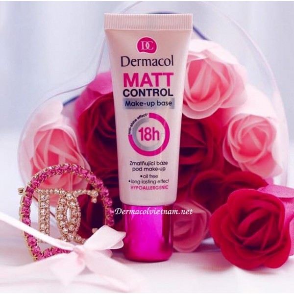Kem Lót Cho Da Dầu Dermacol Matt Control 18h Make-up Base 20ml | BigBuy360 - bigbuy360.vn