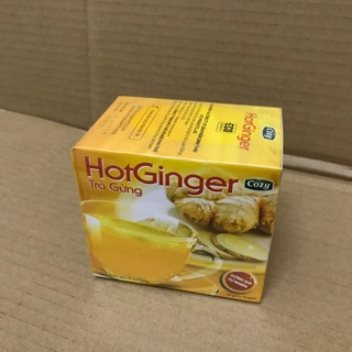Hộp 20 Gói Trà Gừng Hoà Tan Cozy 10g