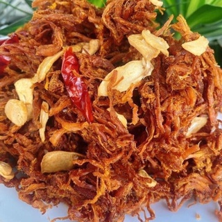 Khô heo cháy tỏi 200gr - a mập vua đồ ăn vặt