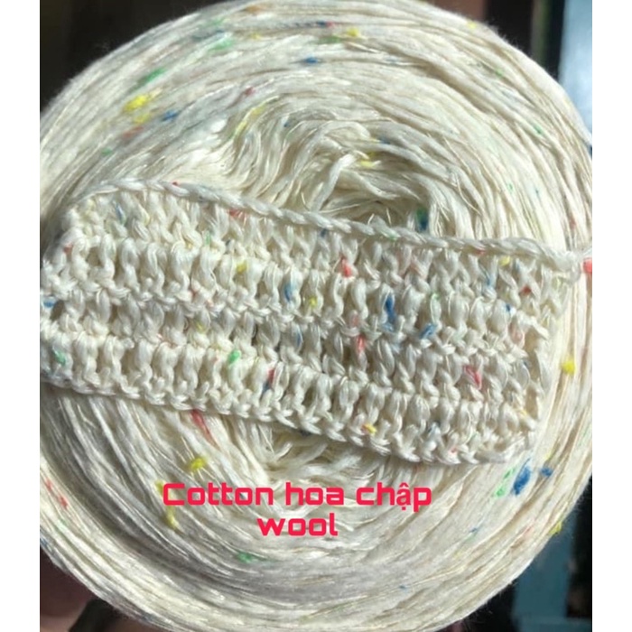 Sợi cotton hoa siêu đẹp