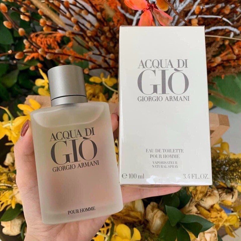 Nước hoa chính hãng dành cho nam mùa hè Giò Trắng 100ml | Thế Giới Skin Care