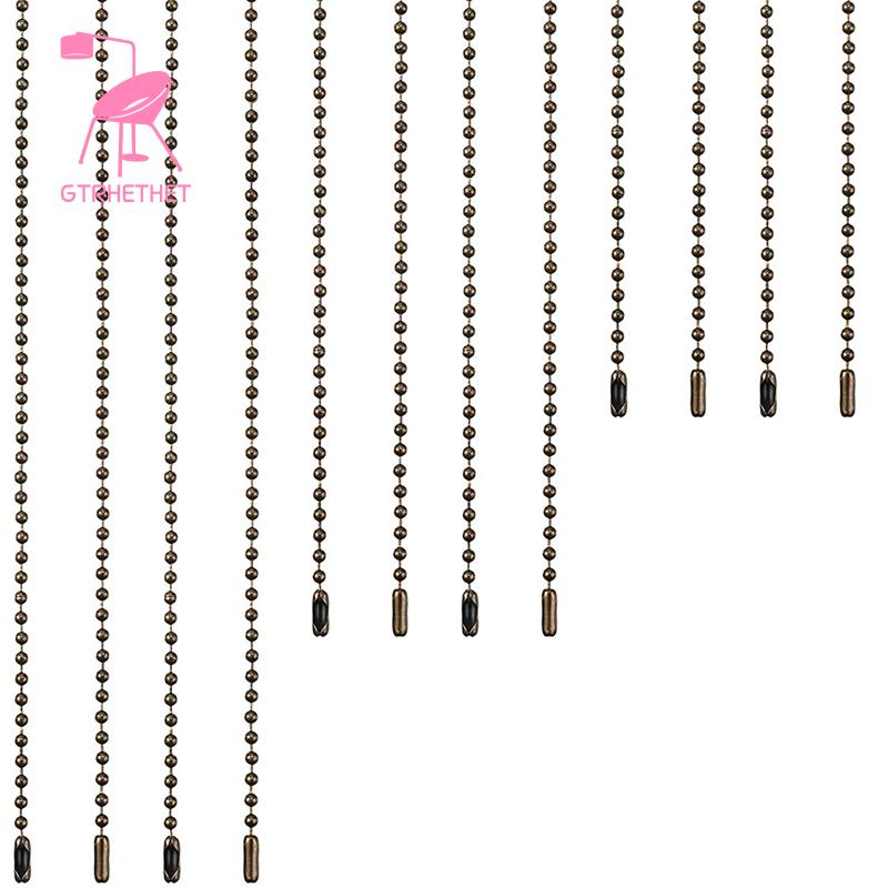 Set 12 Dây Xích Nối Dài Gắn Quạt Trần 12/24/ 36 Inch Bằng Đồng