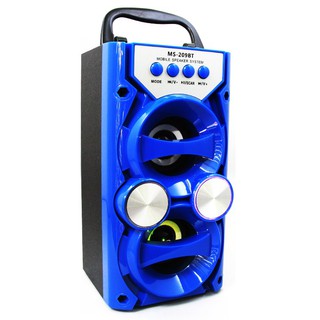K89 loa bluetooth mini xách tay ms-209bt 10w - đèn led 1